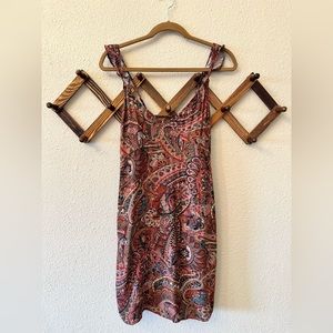 AE paisley boho mini dress